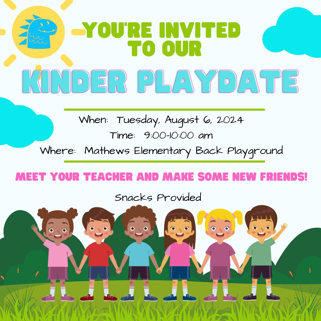 Kinder Playdate Flyer